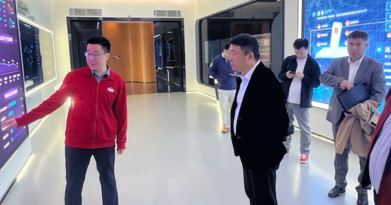 攜手中消在線，共繪智慧消防新藍(lán)圖